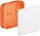 KAISER Hohlwand-Abzweigkasten 9196-91 165x165mm orange