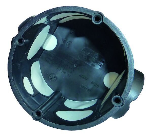 PROT Schalterdose PASD 2K winddicht 46mm tief 4 Dome