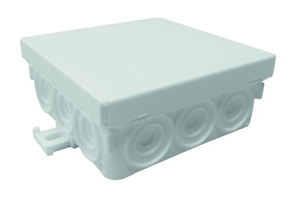 PROT AP-Feuchtraumdose PFRAD 100100 wei&szlig; 100x100x37mm