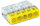 WAGO Verbindungsdosenklemme 5polig 2273-205 Compact 0,5-2,5qmm transp./gelb