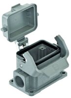 HARTING Sockelgehäuse + Deckel HAN 6B-asg1-LB-K-M20