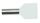 PROT Doppel-Aderendh&uuml;lsen 2x0,50qmm/8mm PAEH 050D/8 weiss isoliert VE500