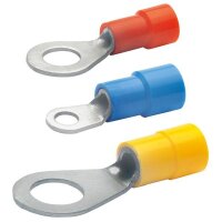KLAUKE Quetschkabelschuh 0,5-1qmm 25,5mm verzinnt isoliert
