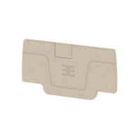 WEIDMUELLER Abschlussplatte AEP 2C 2.5 A2C 2.5 beige