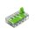 WAGO Verbindungsklemme Green Range  5 Leiter 4gmm transparent