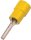 INTERCABLE Stiftkabelschuh ICIQ6ST 4-6qmm gelb