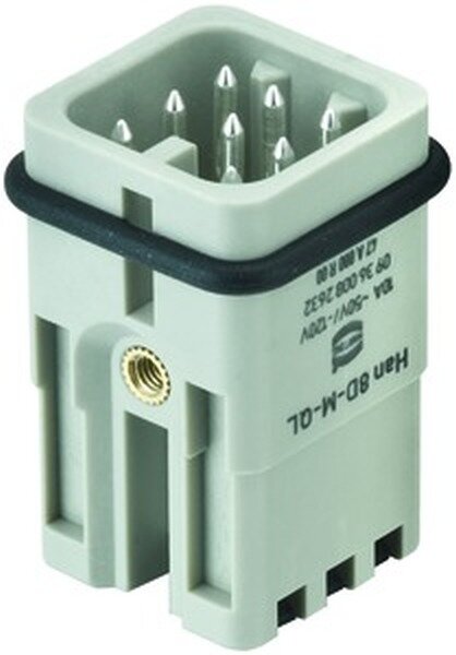HARTING Stiftkontakt 09360082632 Han 8D-M Quick L. 0,3-1,5qmm