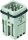 HARTING Stiftkontakt 09360082632 Han 8D-M Quick L. 0,3-1,5qmm