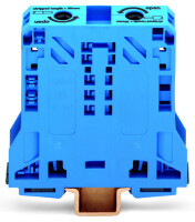 WAGO Durchgangsklemme 2-Leiter 285-154 2-Leiter 50qmm blau