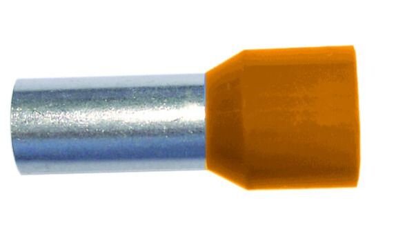 PROT Aderendh&uuml;lsen 0,50qmm/8mm PAEH 050/8 orange isoliert VE500