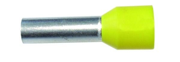 PROT Aderendh&uuml;lsen 1,0qmm/8mm PAEH 100/8 gelb isoliert VE500