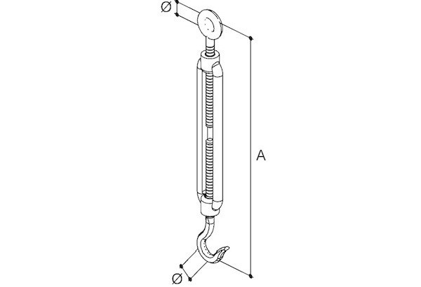 NIEDAX EKLIPS-Band CWT-46 Spannschloss