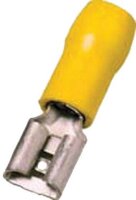 INTERCABLE Flachsteckhülse ICIQ668FH isoliert 4-6mm...