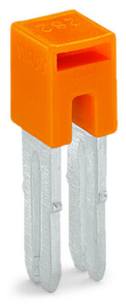 WAGO Querbr&uuml;cker 282-424 orange isoliert