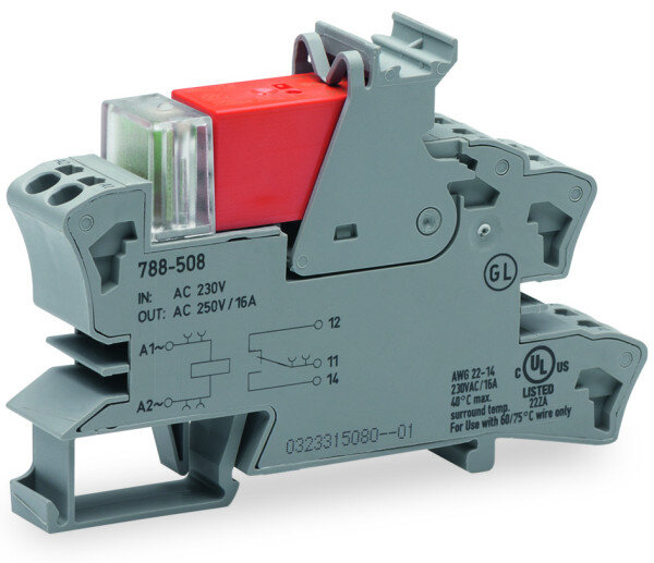 WAGO Relaisbausteine 788-508 1W RT 230VAC