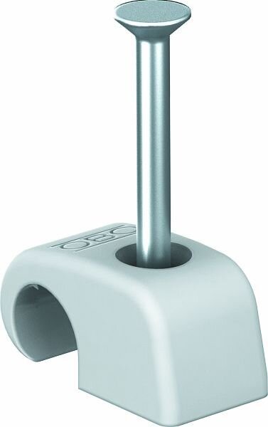 OBO Haft-Clip 2026 7-12mm, L25 lichtgrau