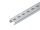 NIEDAX Ankerschiene 2970/2 SL 30x15x2000mm SW16mm gelocht