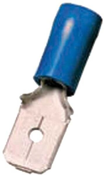 INTERCABLE Flachstecker ICIQ268FS 1,5-2,5qmm 6,3x0,8 blau