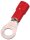 INTERCABLE Quetschkabelschuh ICIQ15 DIN 46237 0,5-1qmm M5 rot
