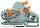 WAGO Trenn und Messklemme 282-870 grau