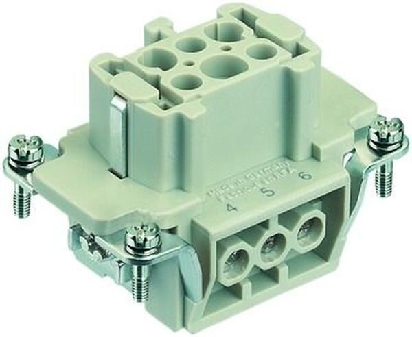 HARTING Buchseneinsatz (F) 09330062701 6polig 6E BU-S