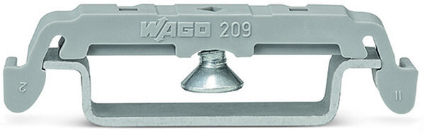 WAGO Montagefuss 209-123 6,4mm breit grau