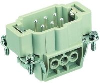 HARTING Stifteinsatz (M) 09330062601 6polig 6E