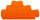 WAGO Abschluss-/Zwischenplatte 870-569 orange