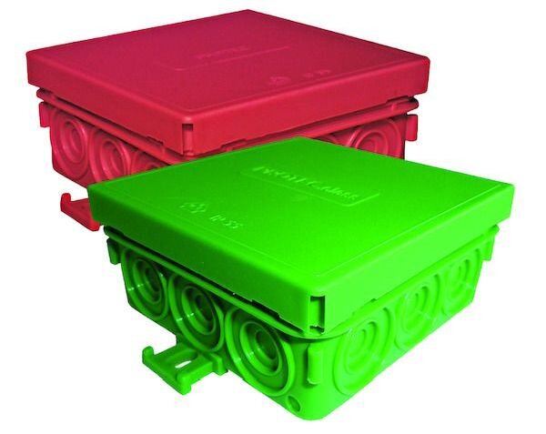 PROT FR-Abzweigdose leer 85x85mm (rot) PFRAD 8585 rot