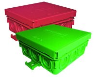 PROT FR-Abzweigdose leer 85x85mm (rot) PFRAD 8585 rot