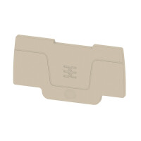 WEIDMUELLER Abschlussplatte ASEP 2C 2.5 beige