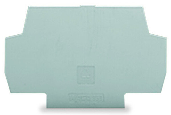 WAGO Abschluss-/Zwischenplatte 859-525 1mm dick grau