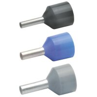 KLAUKE Aderendhülse 2,5qmm 12mm blau VZ isoliert