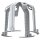 KAISER Abstandhalter DA D:68mm bis D:80mm, ET 40mm bis 100mm