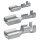 KLAUKE Flachsteckh&uuml;lse n. DIN 2,8x0,8mm 0,5-1qmm VZ
