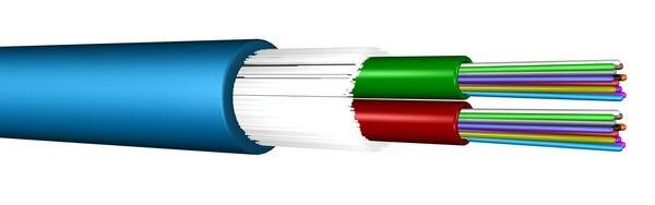 DRMC DRAKA LWL-Universalkabel Nagetiers. Eca UCFibre U-DQ(ZN)BH 2x12G50 OM4 3.0kN