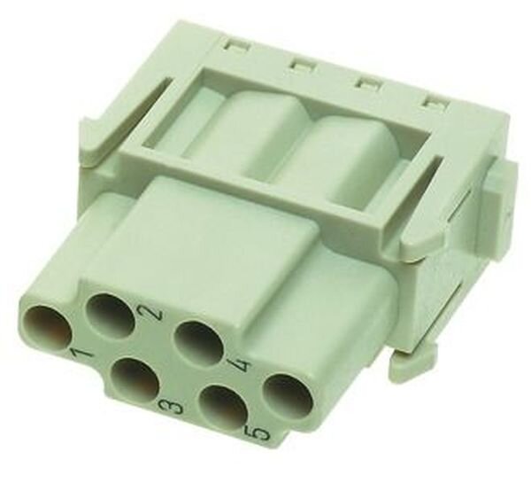 HARTING Buchseneinsatz 09140063101 E-Modul 6polig