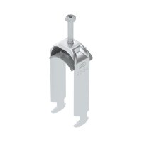 OBO Bügelschelle 2056 BS-H2-K-34 ALU 28-34mm 2-fach Alu
