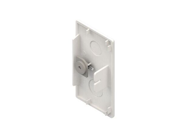 KLEINHUIS Endst&uuml;ck 60X150 reinweiss RAL9010