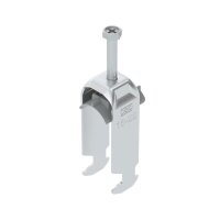OBO Bügelschelle 2056 BS-H2-K-22 ALU 16-22mm 2-fach Alu