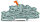 WAGO Etagenklemme 2003-6641 TOPJOB S NT/L/PE grau