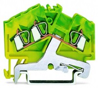 WAGO 3 Leiter Schutzleiterklemme 280-637 2,5qmm...
