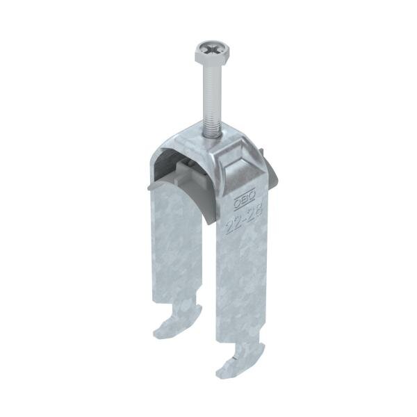 OBO B&uuml;gelschelle 2056 BS-H2-K-28 FT 22-28mm 2-fach Stahl