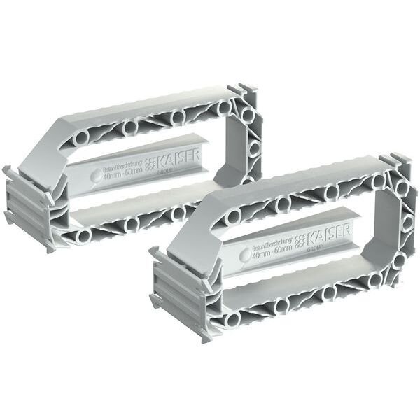 KAISER Betonbau-Systemfl&uuml;gelset B1 Prefix 103x49x36mm