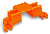 WAGO Befestigungsadapter 243-112 4-Steckplätze orange
