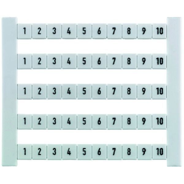 WEIDMUELLER Bezeichnungssystem DEK 5 FWZ 1-10