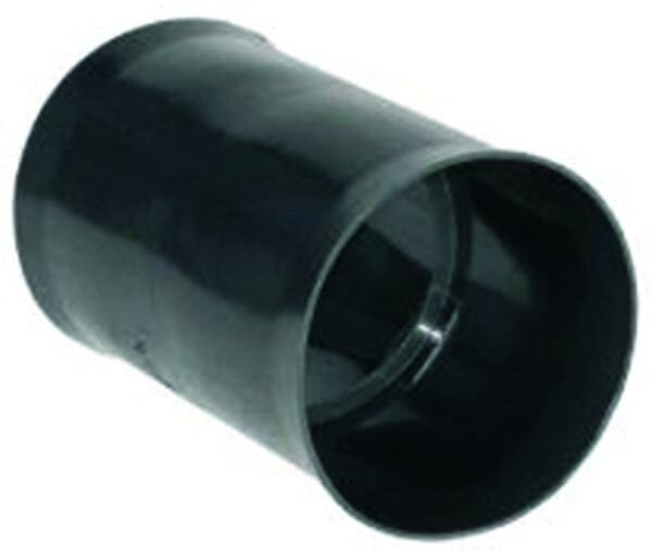 HEGLER Muffe f&uuml;r EYLF, ELH-LS, EMH-LS DN40 schwarz glatt
