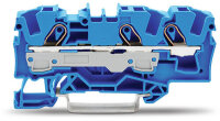WAGO Durchgangsklemme 3-Leiter 2006-1304 6qmm blau