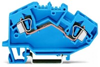 WAGO Durchgangsklemme 2-Leiter 782-604 6,0qmm blau