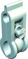 OBO Spanndrahtschelle 4024 16-23mm lichtgrau